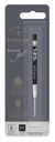 Recharge encre gel Parker Quink Medium noir blister 1 pièce