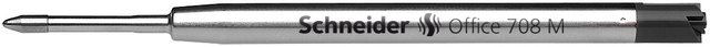 Recharge stylo bille Schneider 7081 Jumbo pour Parker Medium noir