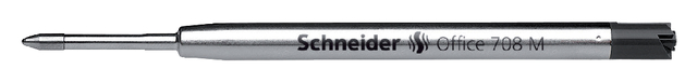 Recharge stylo bille Schneider Jumbo 7081 pour Parker Medium noir