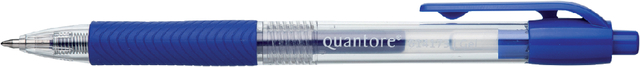 Stylo Gel Quantore Grip rétractable 0,7mm bleu