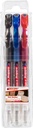 Roller gel edding 2185 Medium assorti étui 3 pièces