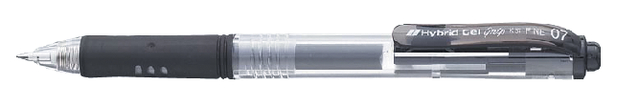 Stylo Encre Gel Pentel K157 Medium noir