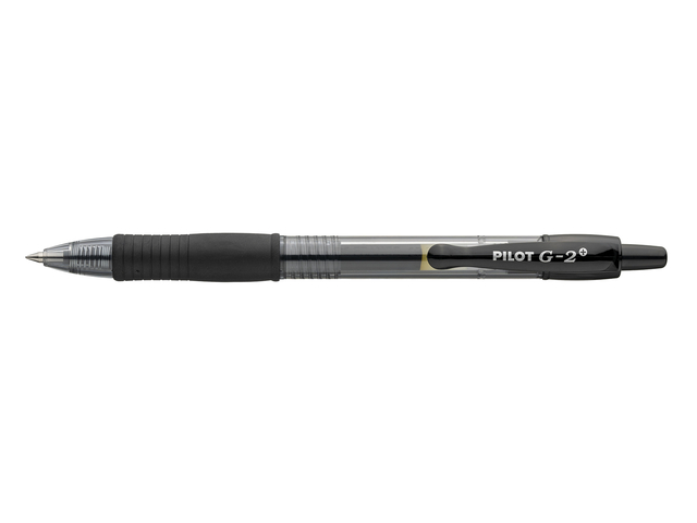 Stylo Gel PILOT G2 Plus Fin noir