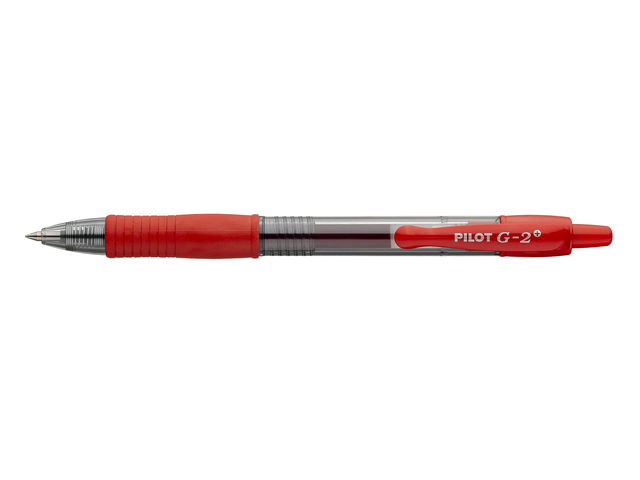 Gelschrijver PILOT G-2 fijn rood