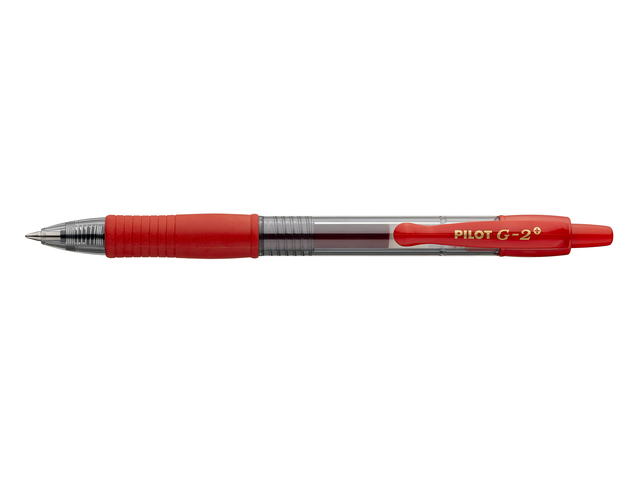Gelschrijver PILOT G-2 medium rood