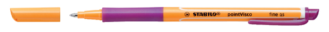 Rollerpen STABILO PointVisco 1099/58 fijn lila