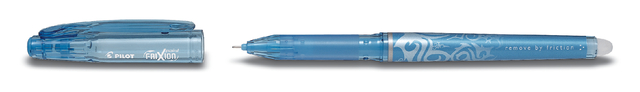 Roller PILOT FriXion Hi-Tecpoint Fin bleu ciel
