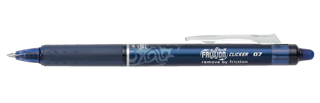 Roller PILOT FriXion Clicker Medium bleu noir