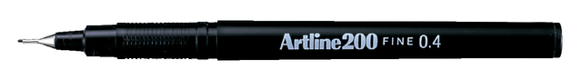 Fineliner Artline 200 ogive 0,4mm noir
