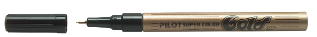 Marqueur PILOT Super Color Extra Fin or