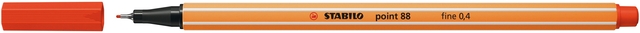 Fineliner STABILO point 88/40 Fin rouge
