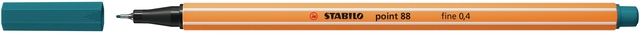 Fineliner STABILO point 88/51 Fin bleu turquoise