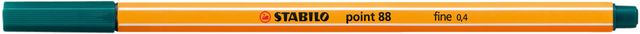 Fineliner STABILO point 88/53 Fin vert turquoise