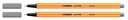 Fineliner STABILO Point 88/96 Fin gris foncé