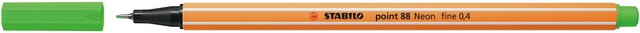 Fineliner STABILO point 88/033 fijn neon groen