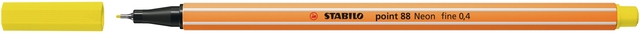 Fineliner STABILO Point 88 /024 Fin jaune fluo