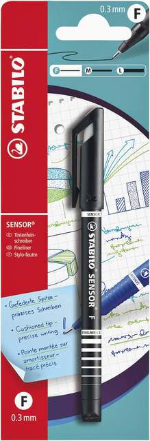 Fineliner STABILO Sensor 10198 noir