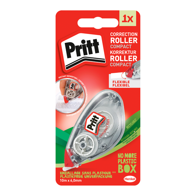 Correctietape Pritt Compact Flex 6mmx10m op blister