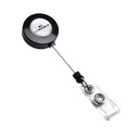 Enrouleur Durable 8152 avec bouton-pression 800mm anthracite