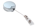 Enrouleur Durable 8225 avec bouton-pression 800mm chrome