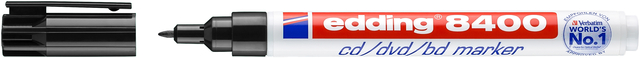 Feutre CD edding 8400 ogive 0,5-1mm noir