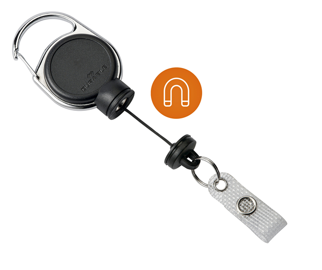 Enrouleur Durable 8329 extra résistant noir