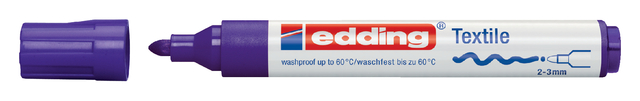 Textielmarker edding 4500 rond 2-3mm violet