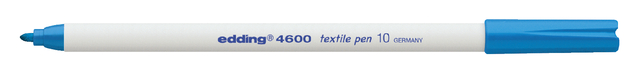 Feutre Textile edding 4600 ogive 1mm bleu clair