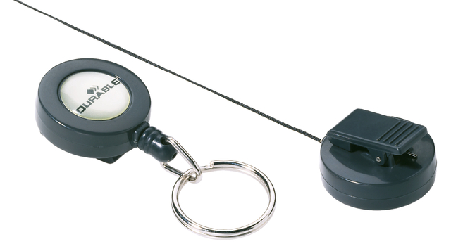 Enrouleur Durable 8222 avec anneau 800mm anthracite