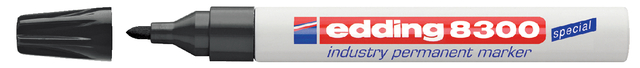 Marqueur edding 8300 Industrie ogive 1,5-3mm noir