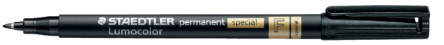 Feutre Staedtler Lumocolor 319 spécial permanent Fin noir