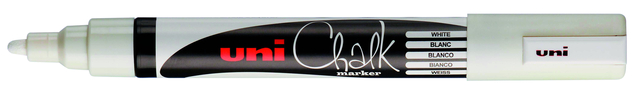 Marqueur craie Uni-Ball ogive 1,8-2,5mm blanc