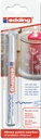 Paintmarker edding 751 op oliebasis 1-2mm wit blister à 1 stuk