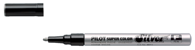 Marqueur PILOT Super Color ogive Fin argent