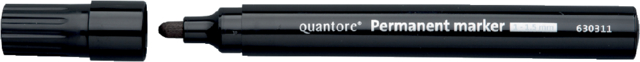Marqueur Quantore permanent pointe ogive 1-1,5mm noir