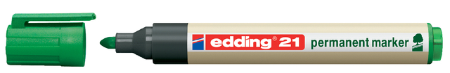 Marqueur edding 21 EcoLine ogive 1,5-3mm vert