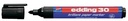 Marqueur edding 30 brilliant ogive 1,5-3mm noir