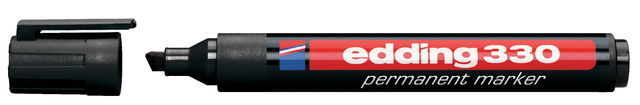 Marqueur edding 330 biseau 1,5-5mm noir