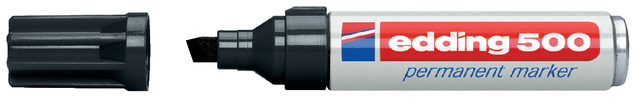 Marqueur edding 500 biseau 2-7mm noir