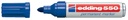 Marqueur edding 550 ogive 3-4mm bleu
