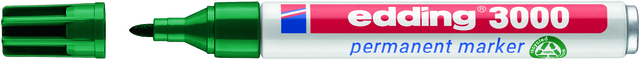 Marqueur edding 3000 ogive 1,5-3mm vert