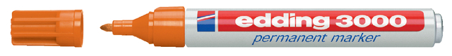 Marqueur edding 3000 ogive 1,5-3mm orange