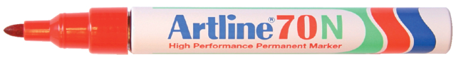 Marqueur Artline 70 pointe ogive 1,5mm rouge
