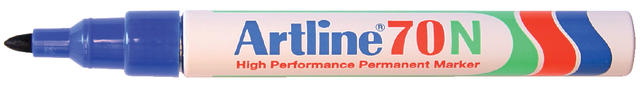 Marqueur Artline 70 ogive 1,5mm bleu