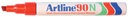 Viltstift Artline 90 schuin 2-5mm rood