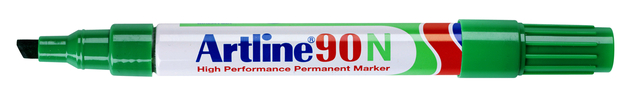 Marqueur Artline 90 pointe biseauté 2-5mm vert