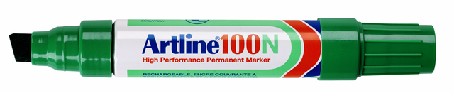 Marqueur Artline 100 biseauté 7,5-12mm vert
