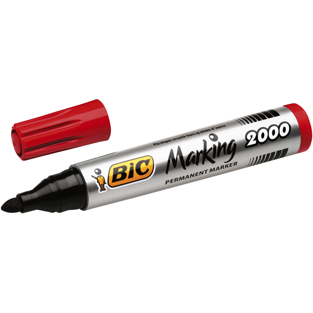 Feutre BIC 2000 ECOlutions ogive Large rouge