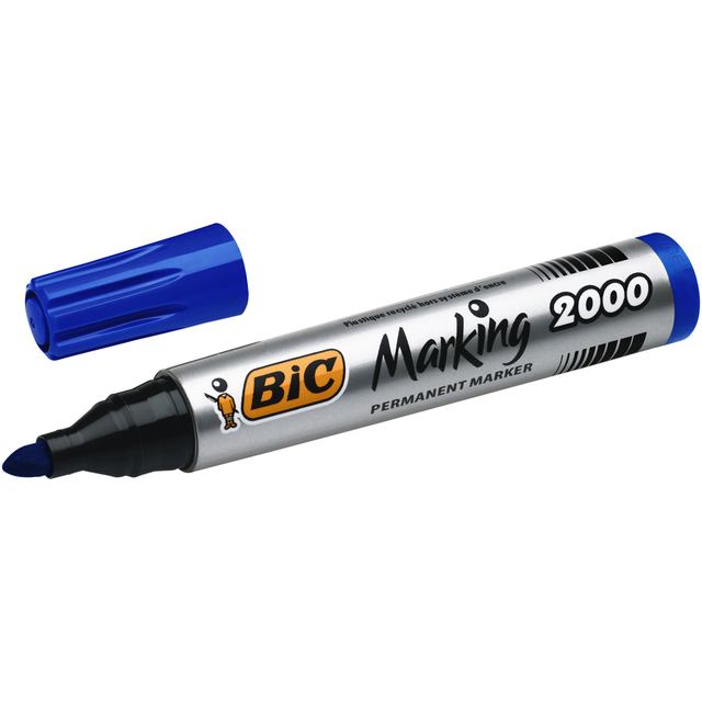 Feutre BIC 2000 ECOlutions ogive Large bleu