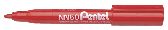 Marqueur Pentel NN50 ogive 1,3-3mm rouge